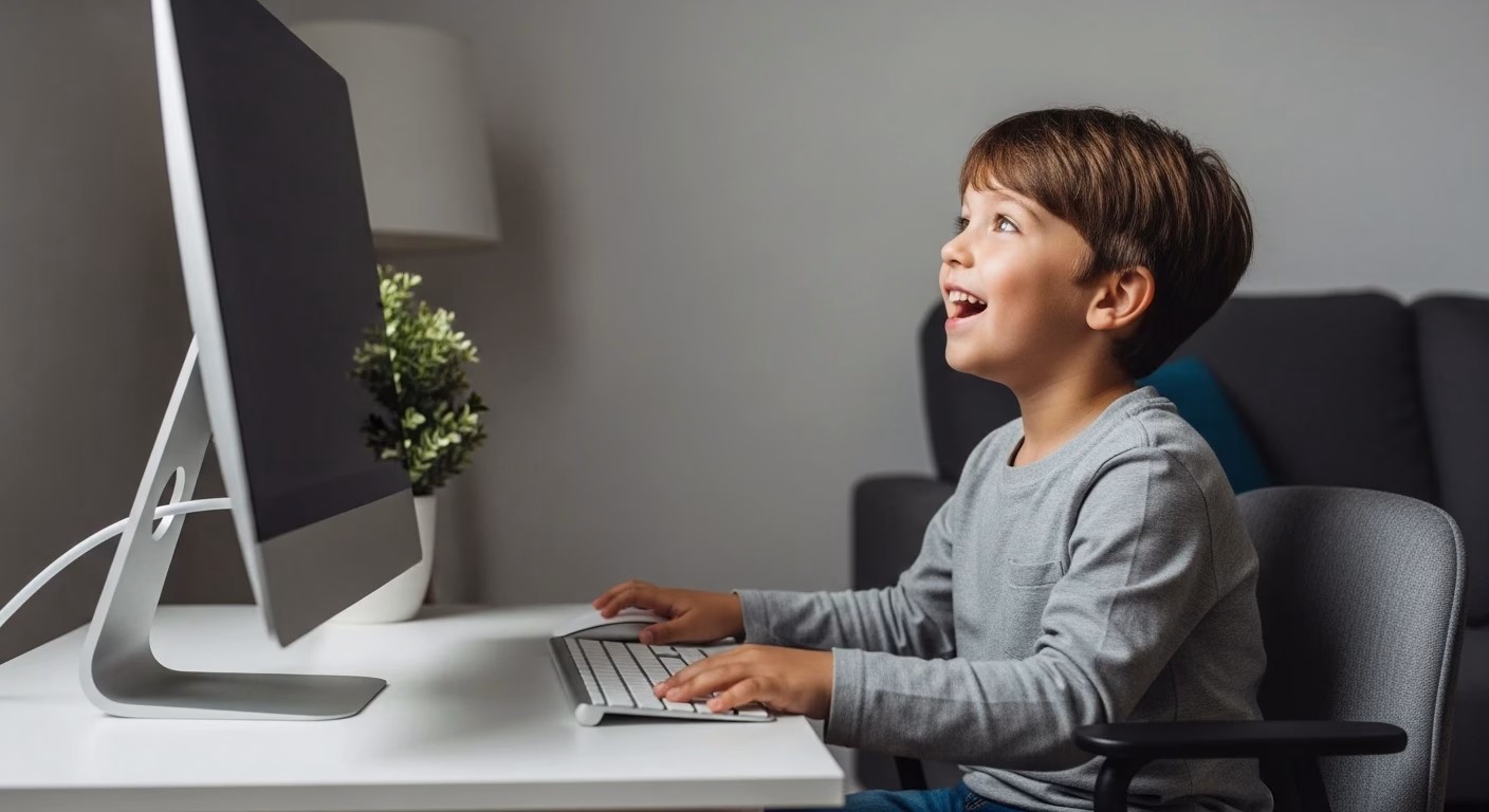 segurança na internet Criança no Computador