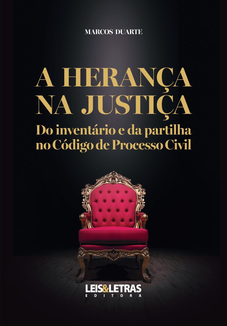 Capa do livro A Herança na Justiça, de Marcos Duarte